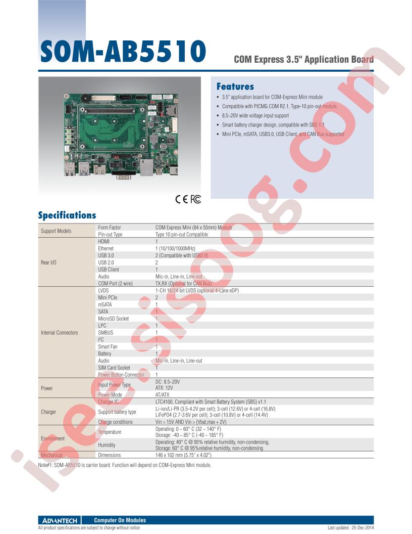 SOM-AB5510-D0A1E