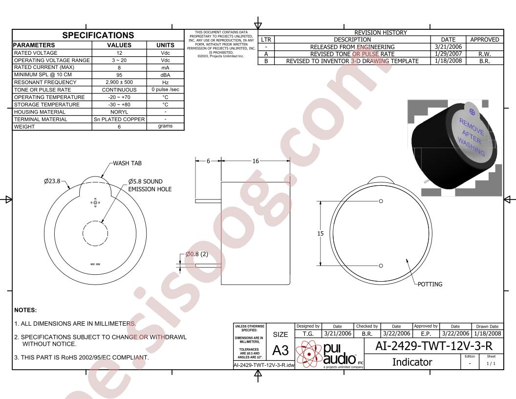 AI-2429-TWT-12V-3-R