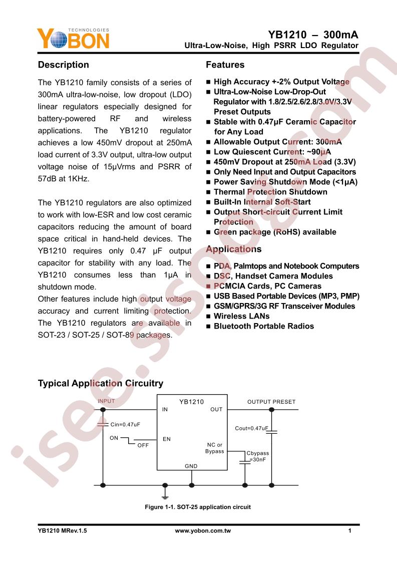 YB1210ST25S-2.6G
