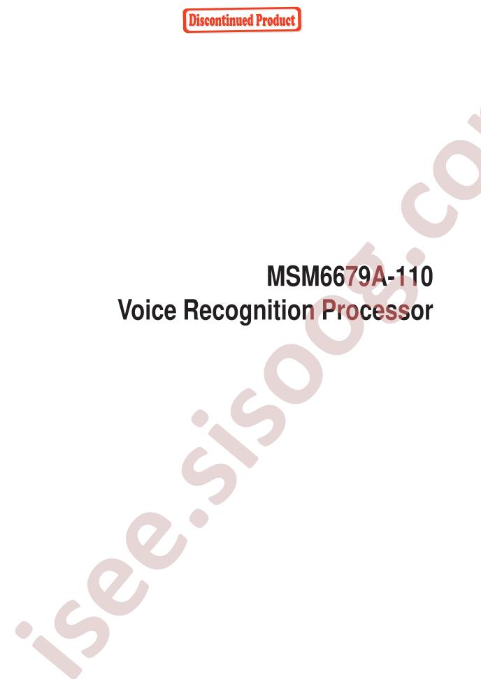 MSM6679A-110