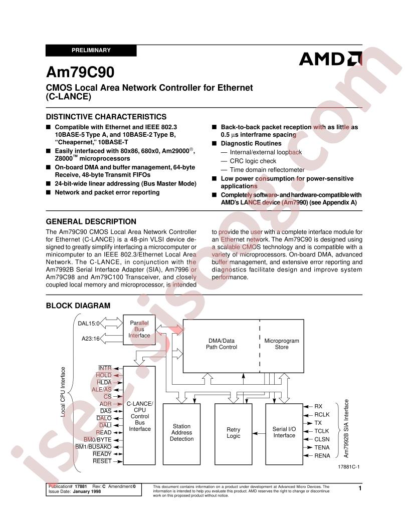 AM79C90PC