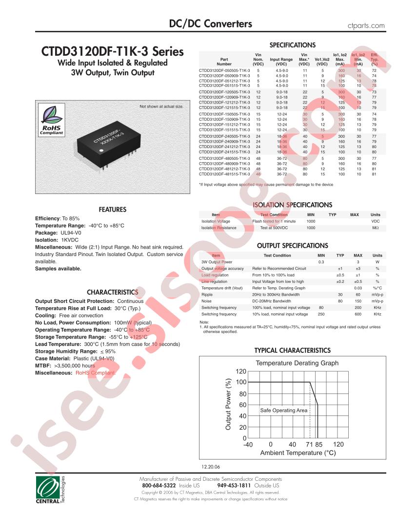 CTDD3120DF-121515-T1K-3