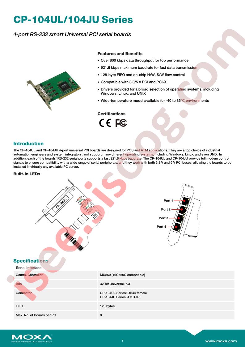 CP-104JU-T