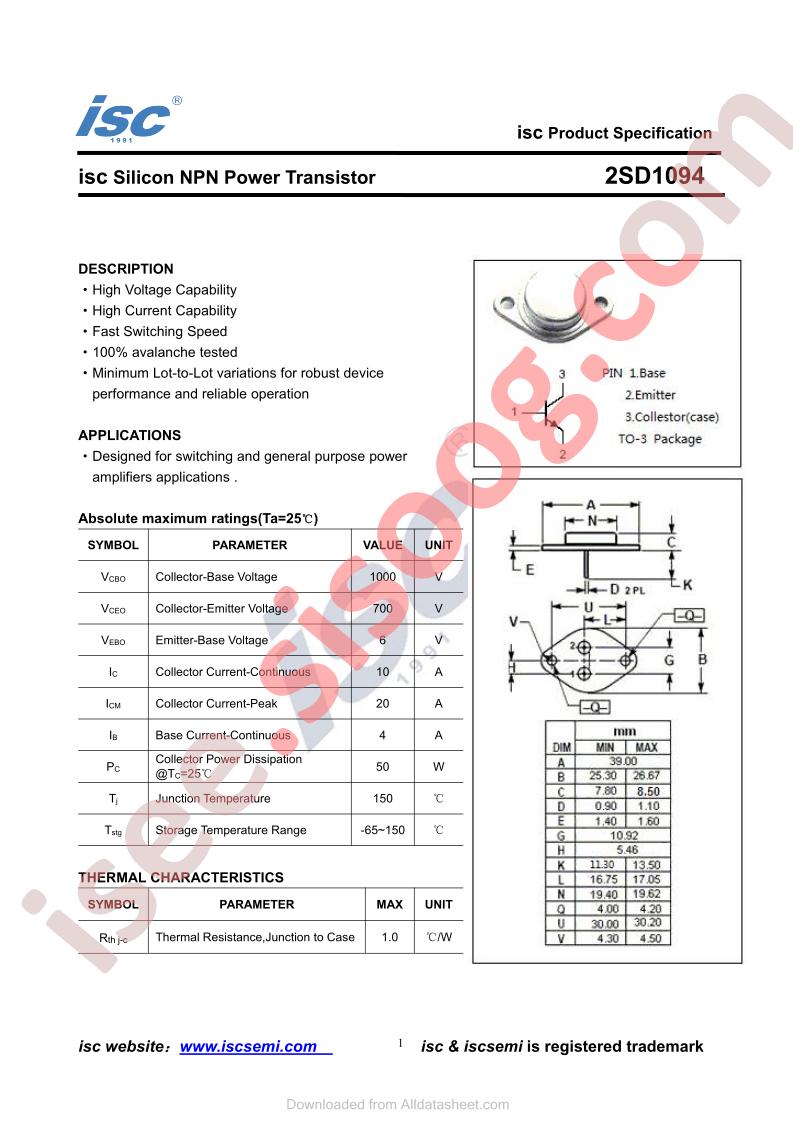 2SD1094