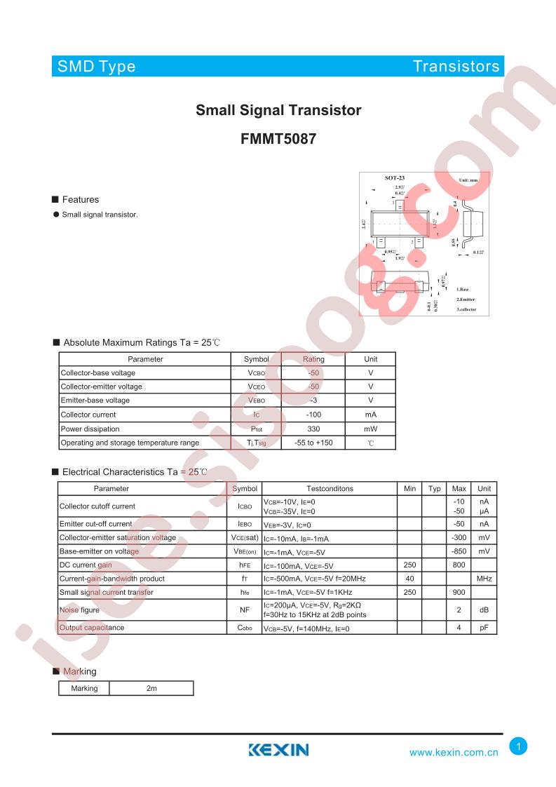 FMMT5087