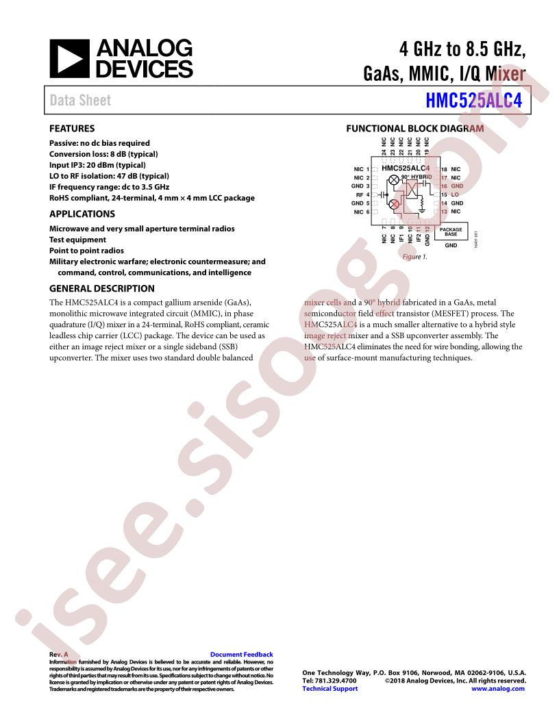 HMC525ALC4TR-R5