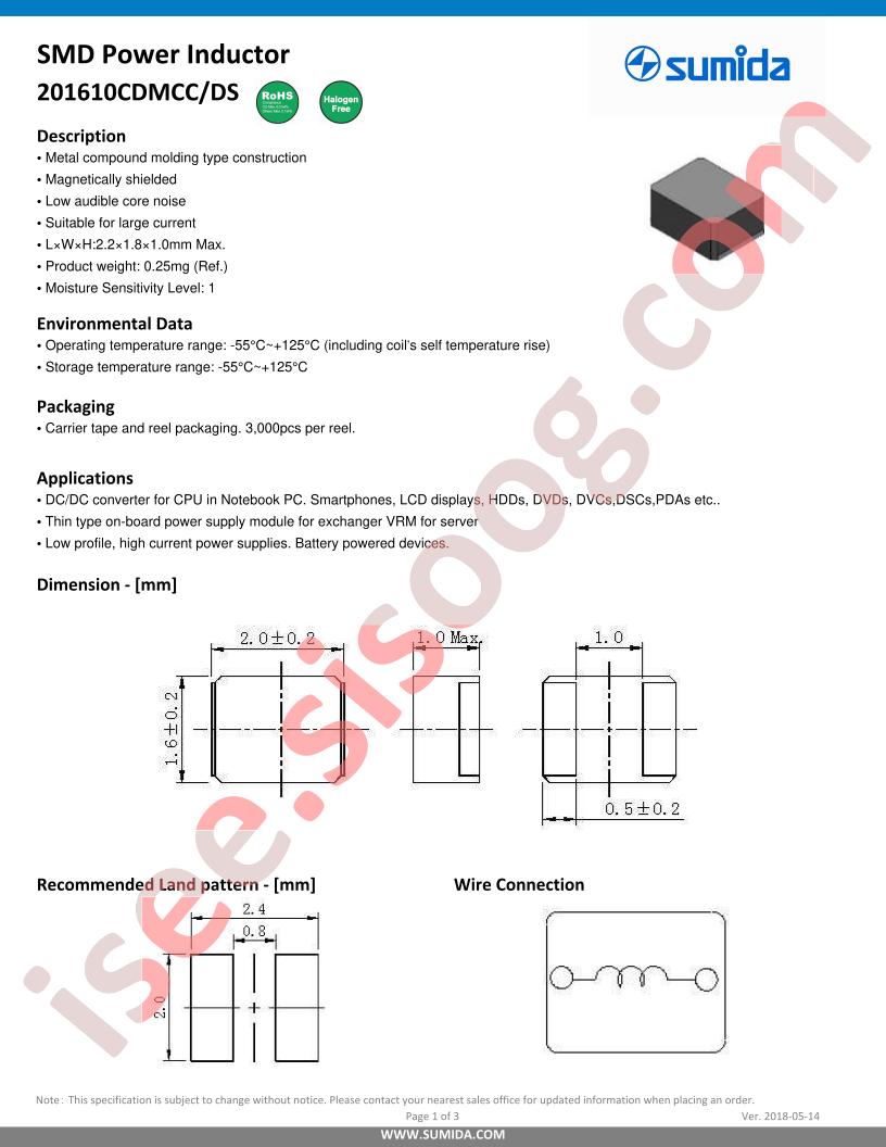 201610CDMCCDS-R47MC