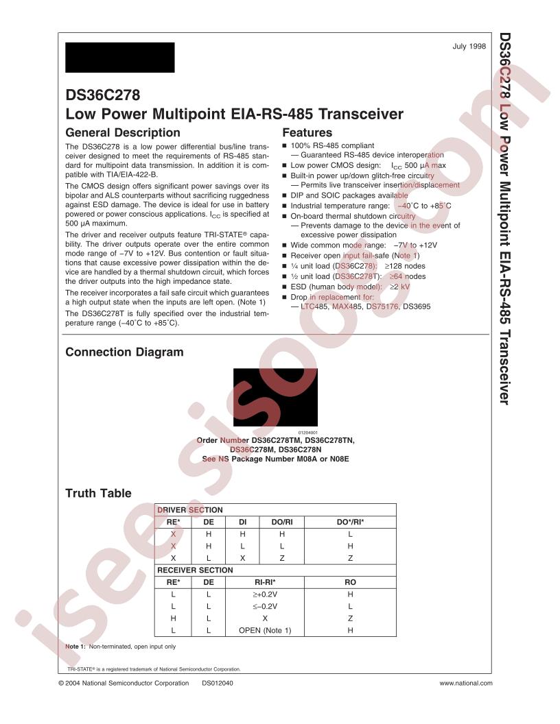 DS36C278M