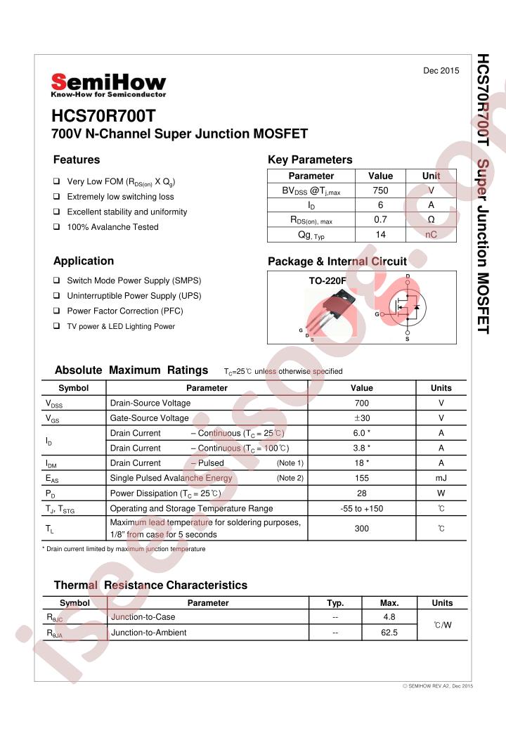 HCS70R700T