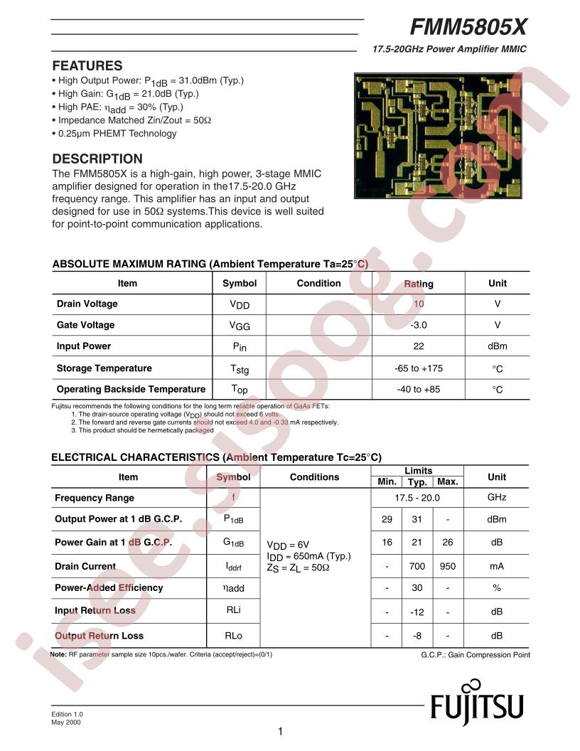 FMM5805X