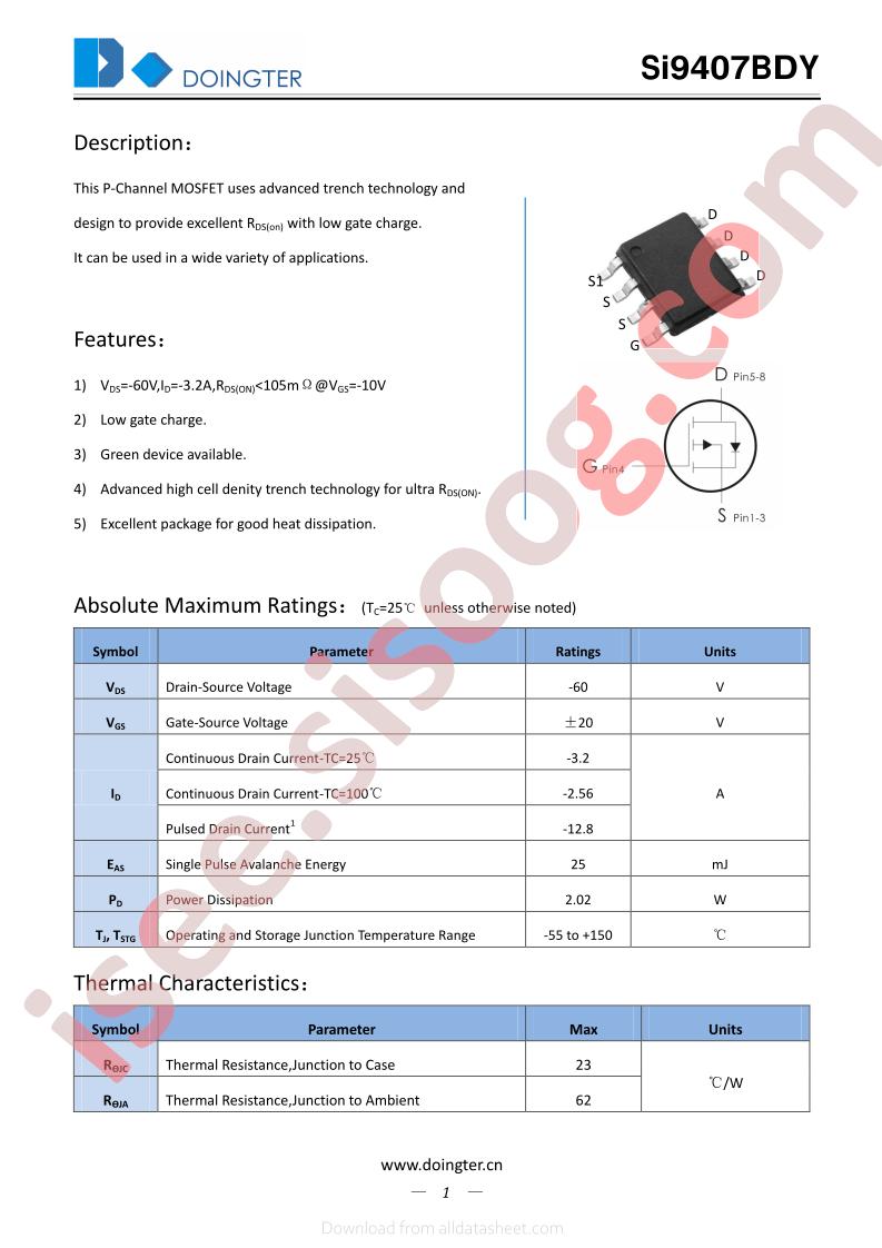 SI9407BDY