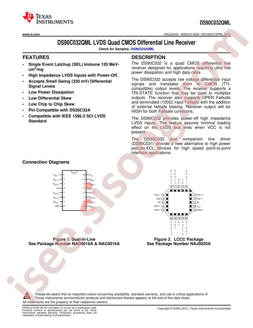 DS90C032E-QML