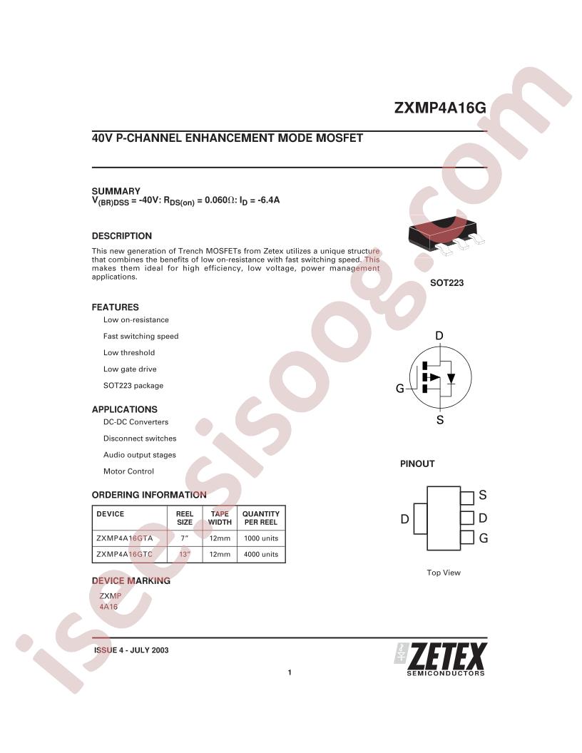 ZXMP4A16GTC