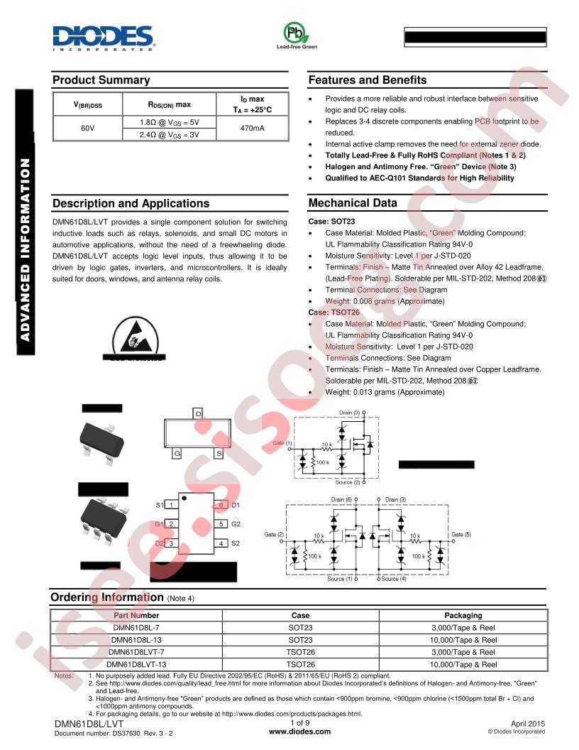 DMN61D8LVT-13