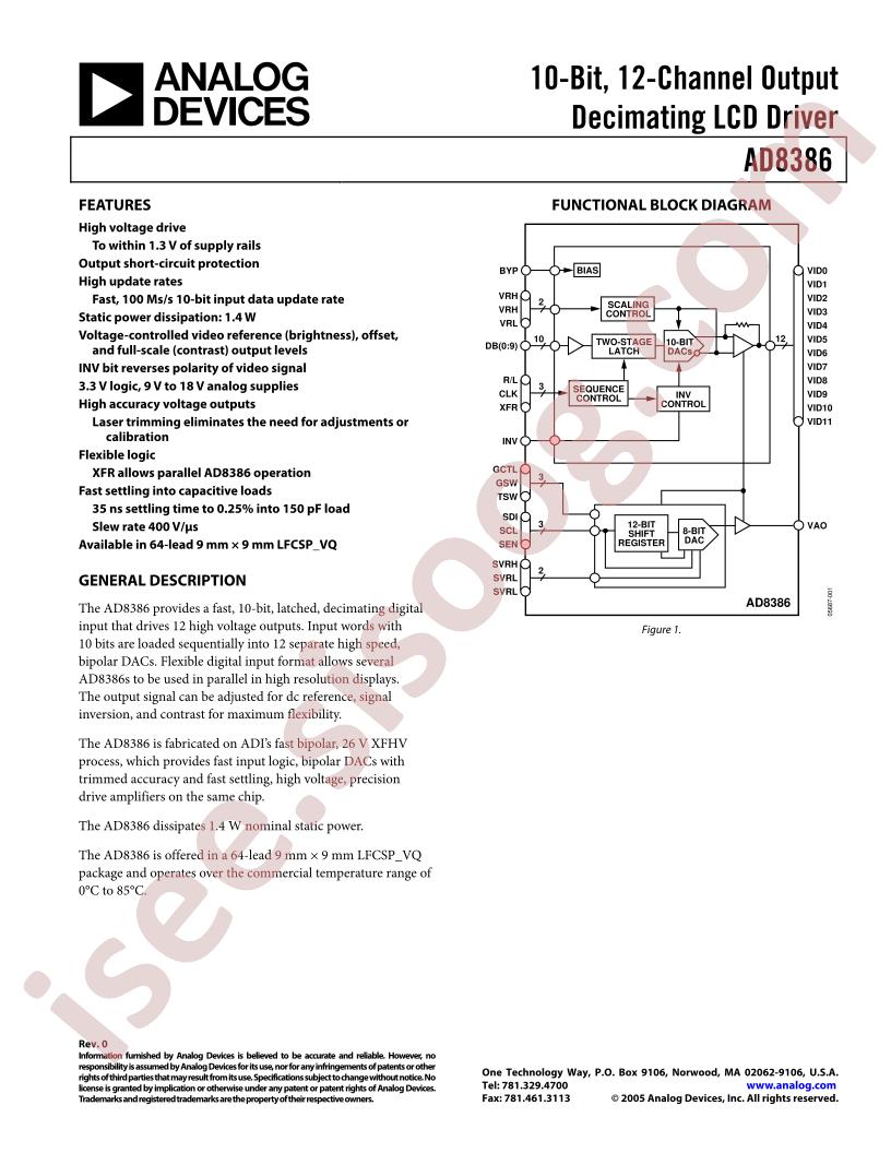 AD8386JCPZ