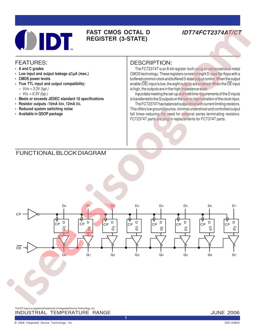 IDT74FCT2374AT