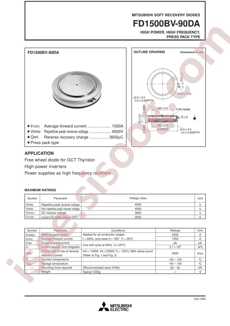 FD1500BV-90DA