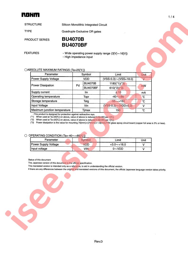 BU4070B