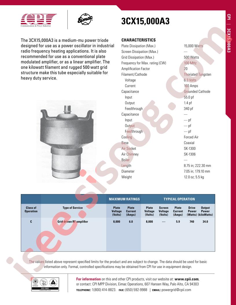 3CX15-000A3
