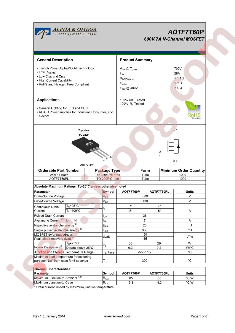 AOTF7T60PL
