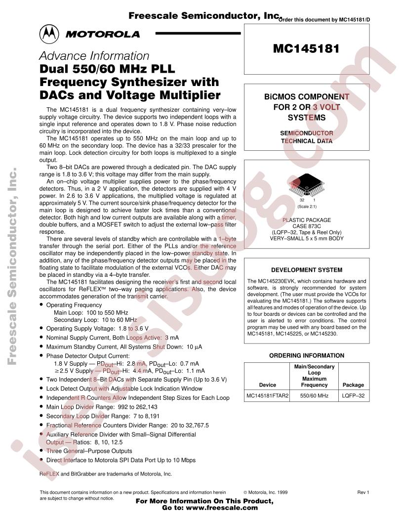 MC145181FTAR2