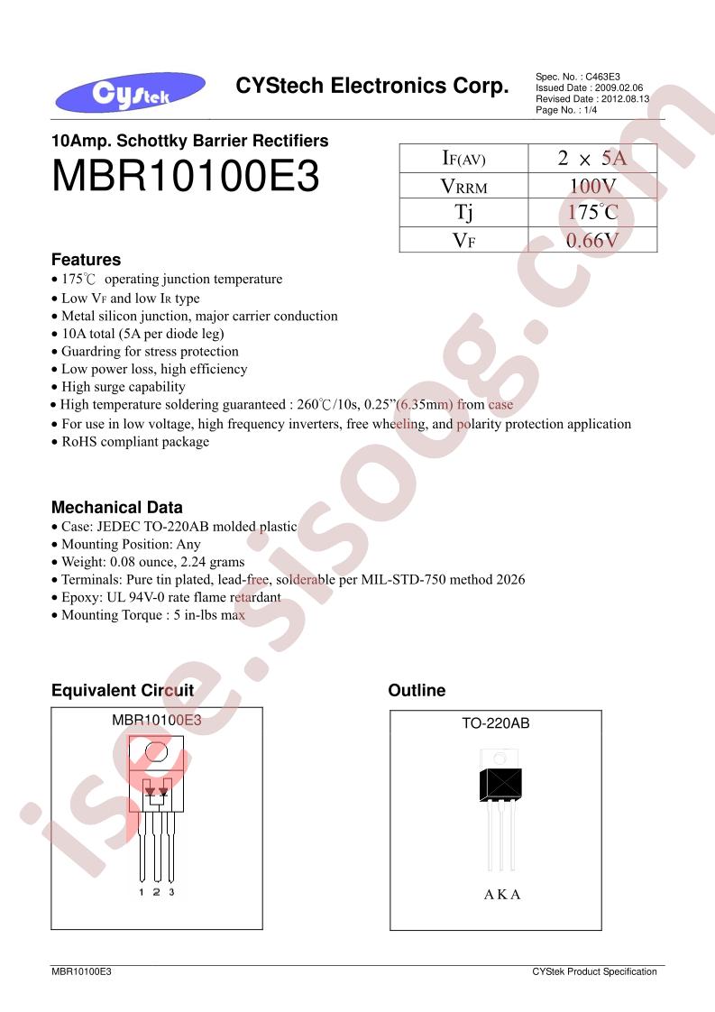 MBR10100E3
