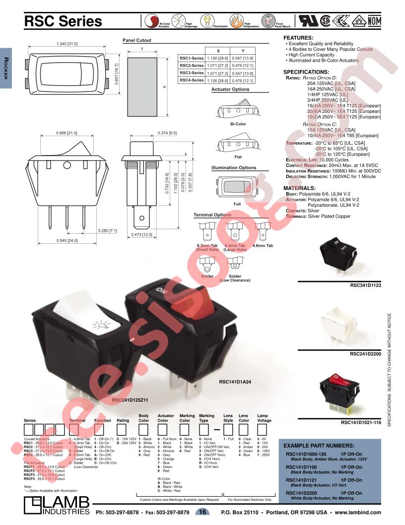 RSC141D1000-126