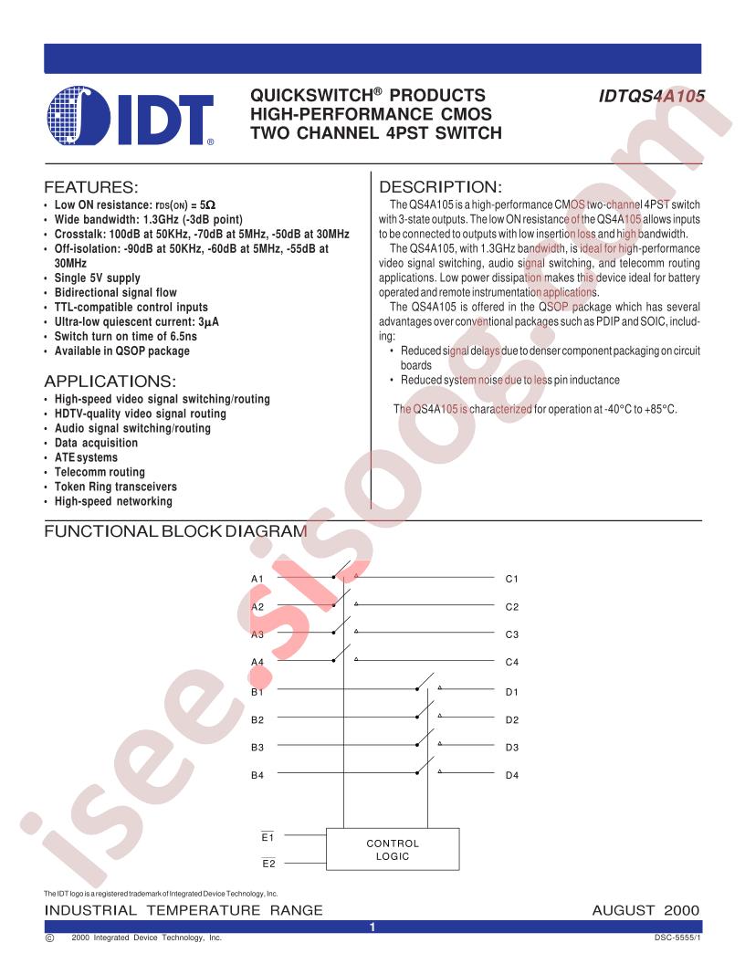 IDTQS4A105Q