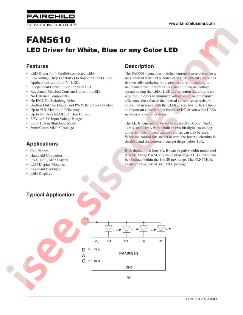 FAN5610