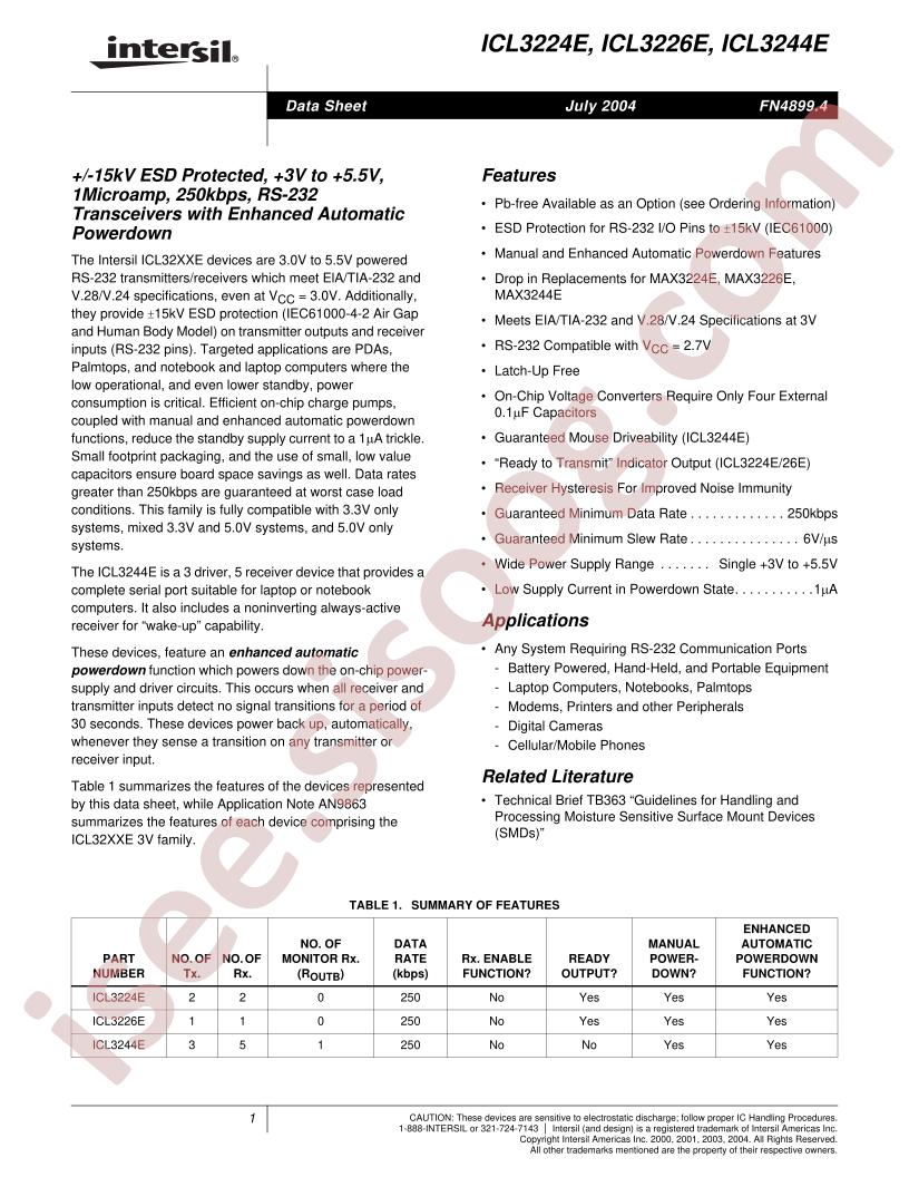 ICL3244E