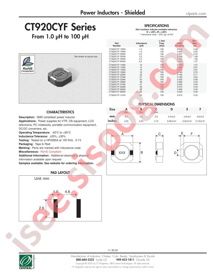 CT920CYF