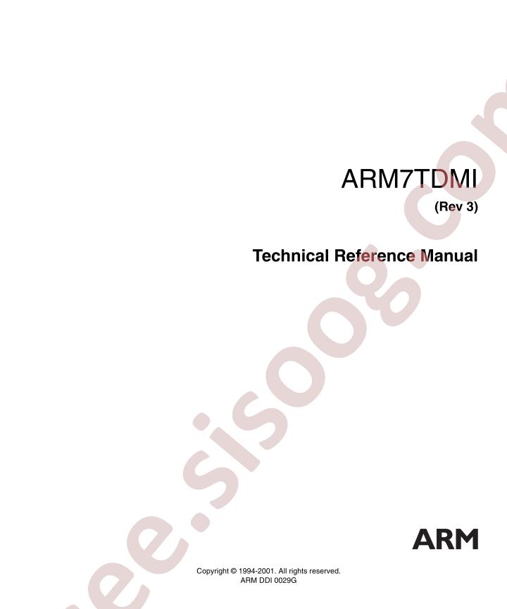 ARM7TDMI