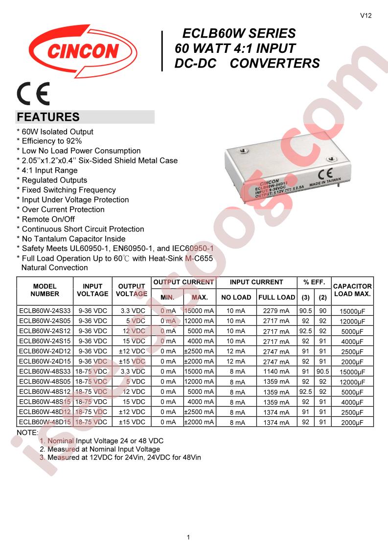 ECLB60W
