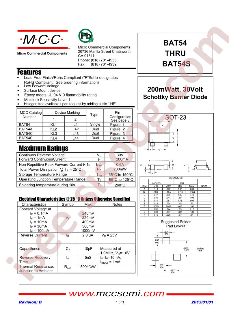 BAT54C-TP