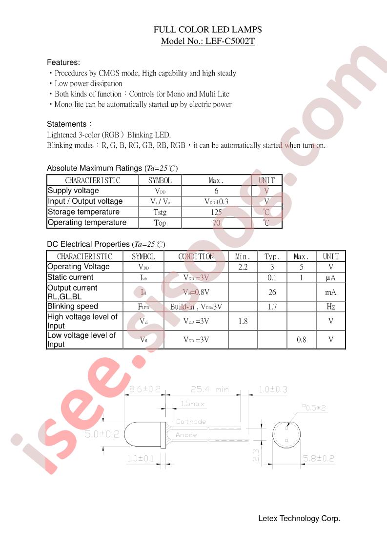 LEF-C5002T