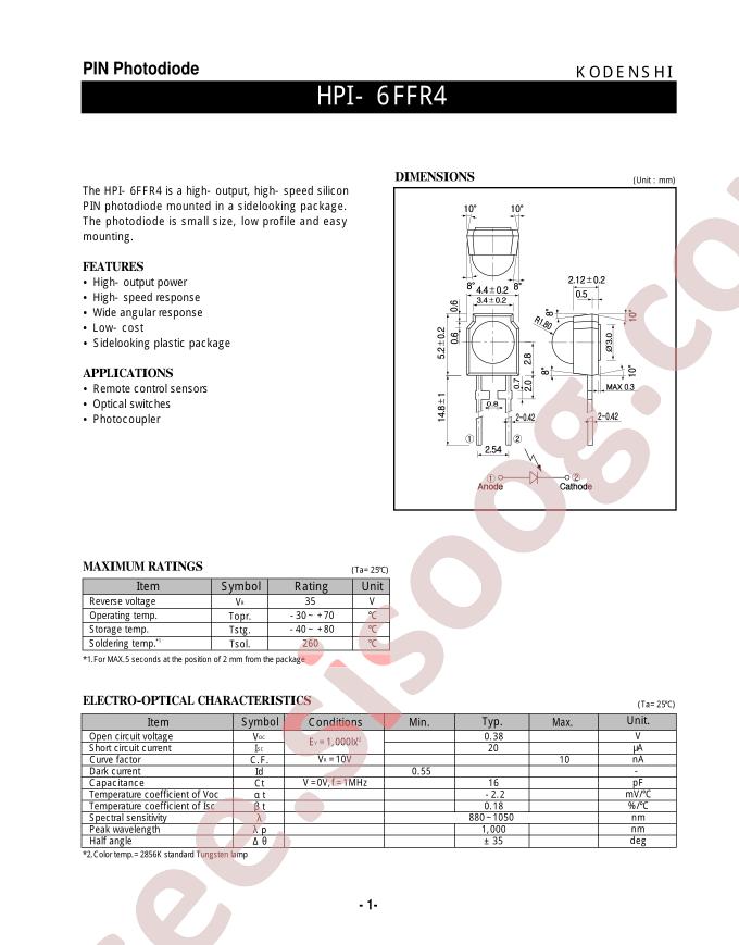 HPI-6FFR4