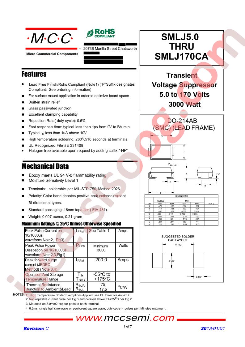 SMLJ15A-TP