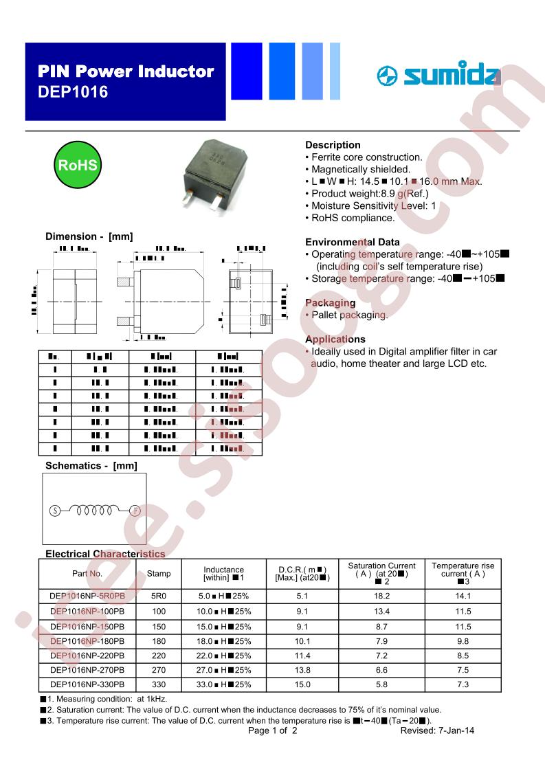 DEP1016NP-150PB