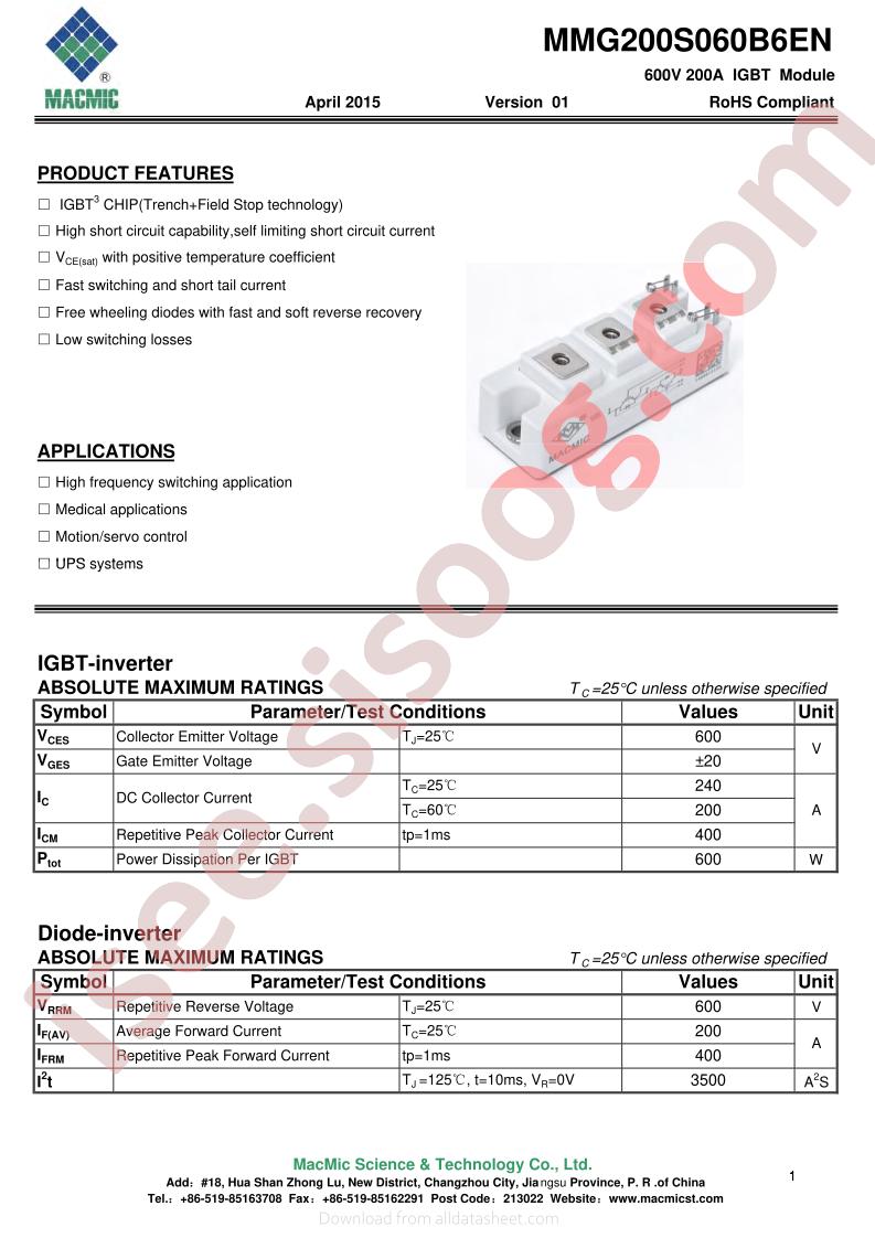 MMG200S060B6EN
