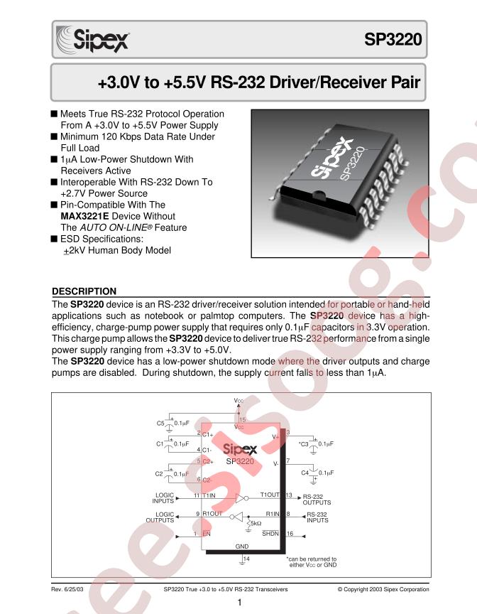 SP3220EA