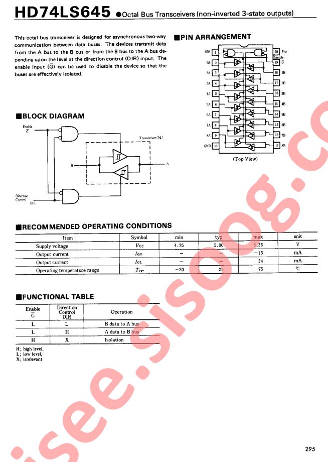 HD74LS645