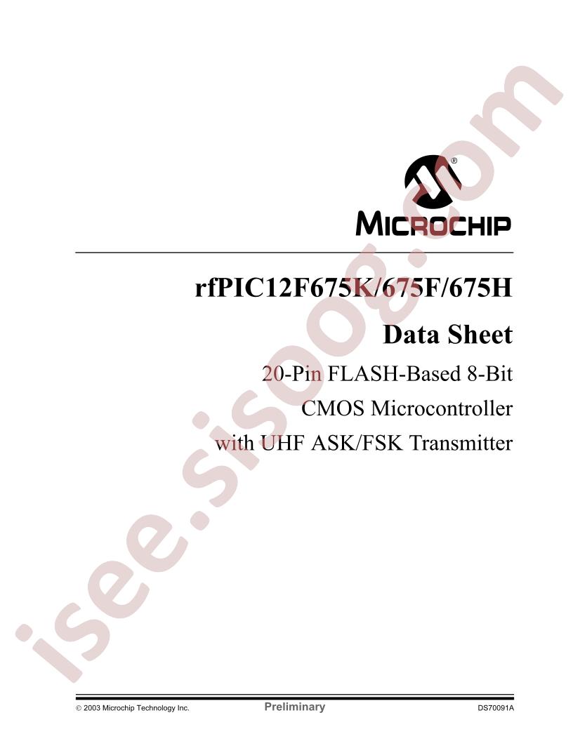 RFPIC12F675