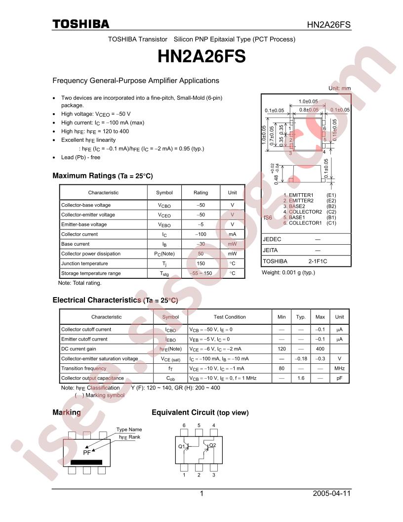 HN2A26FS