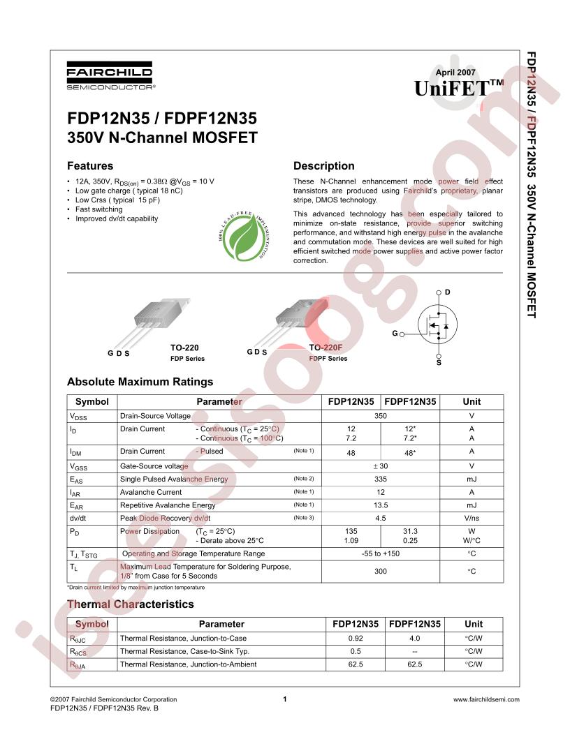 FDP12N35
