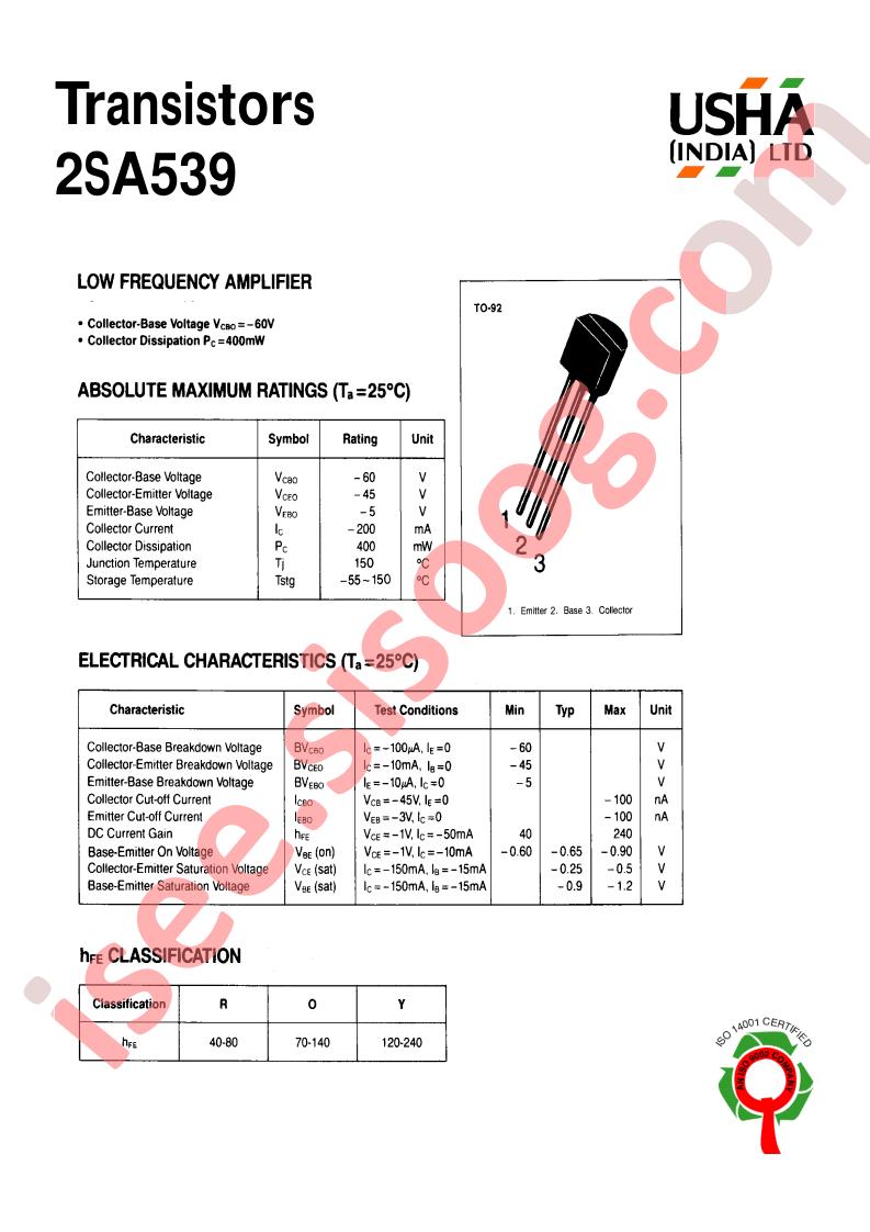 2SA539