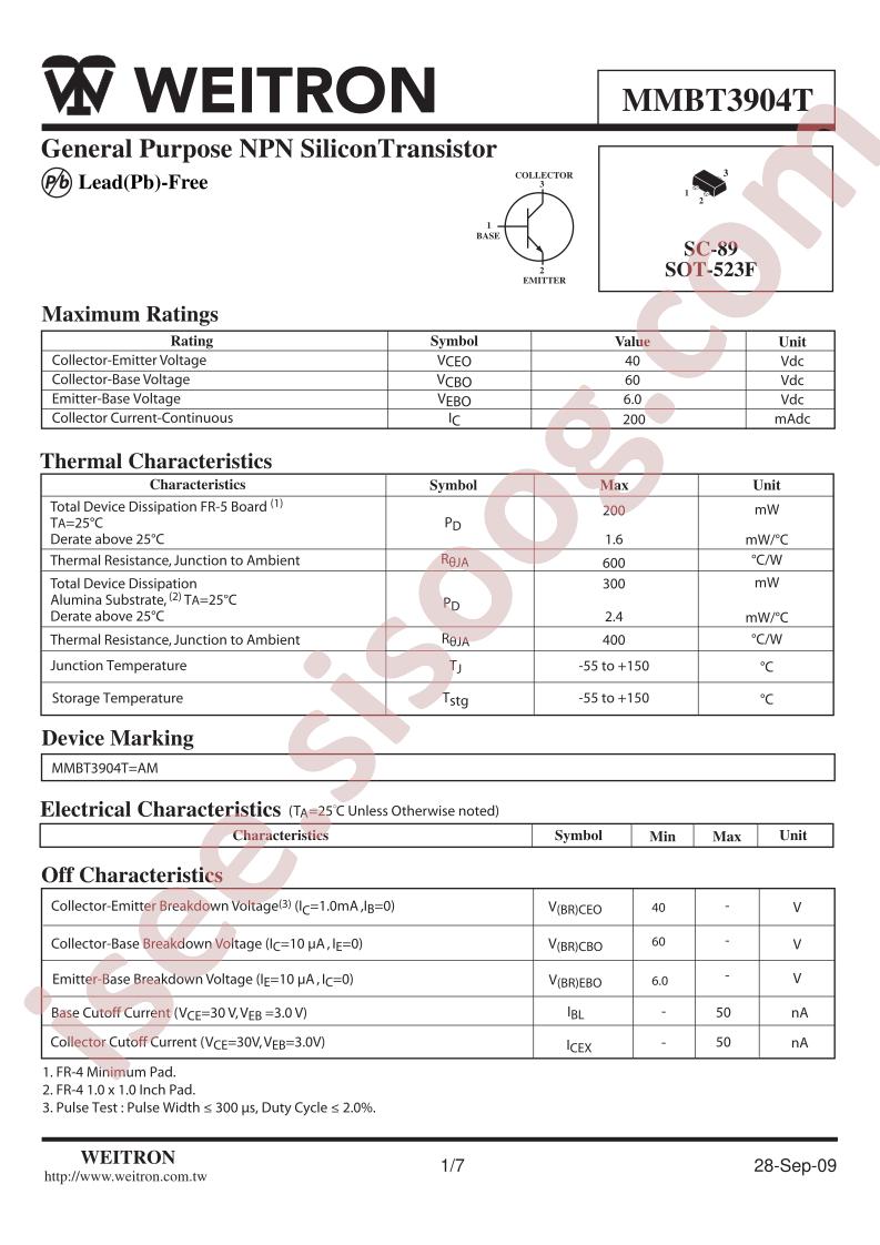 MMBT3904T