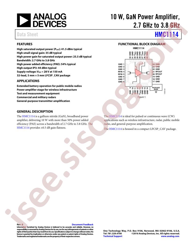 HMC1114LP5DE
