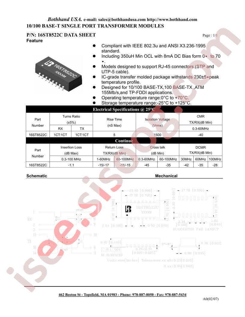 16ST8522C