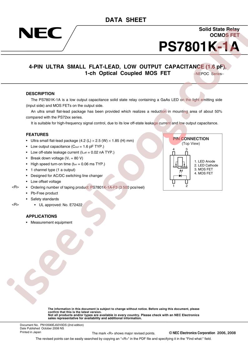 PS7801K-1A-A