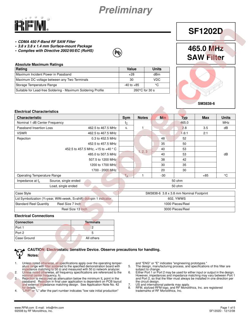 SF1202D